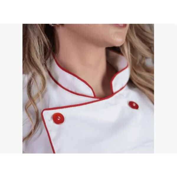 Dolma Chef Uniforme Doma Mameluko Cozinha Unissex Manga - Image 2